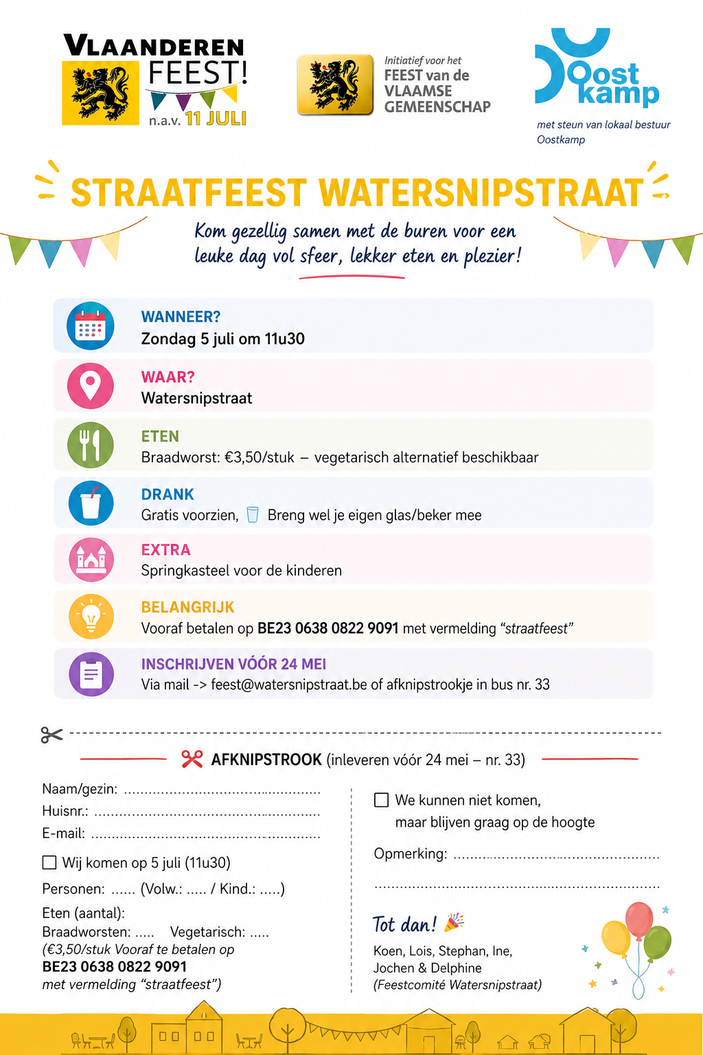 uitnodiging Watersnipstraat